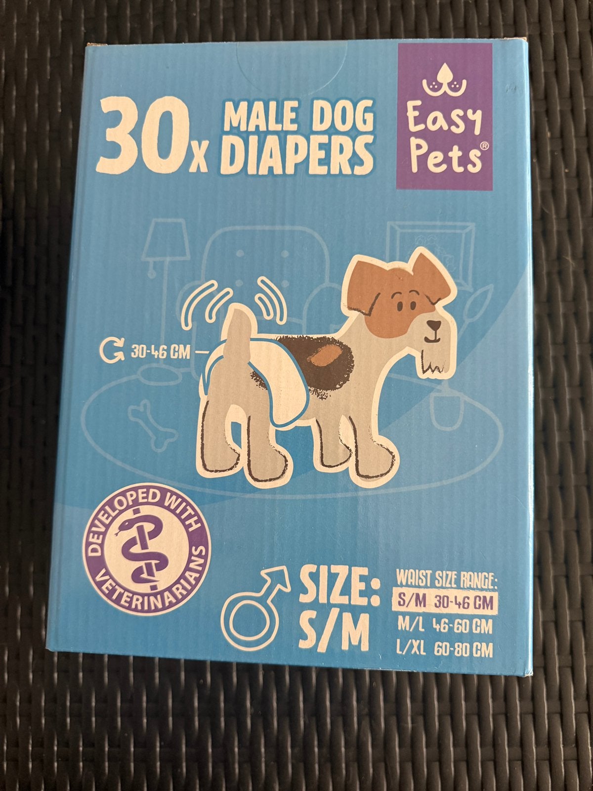 EasyPets hondenluiers reu S/M – 30 stuks - 4 dozen, Ophalen of Verzenden, Nieuw