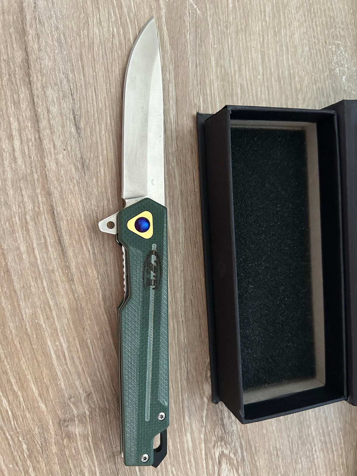 Mooie zakmes met lagers en flippersysteem pocketknife, Ophalen of Verzenden, Nieuw