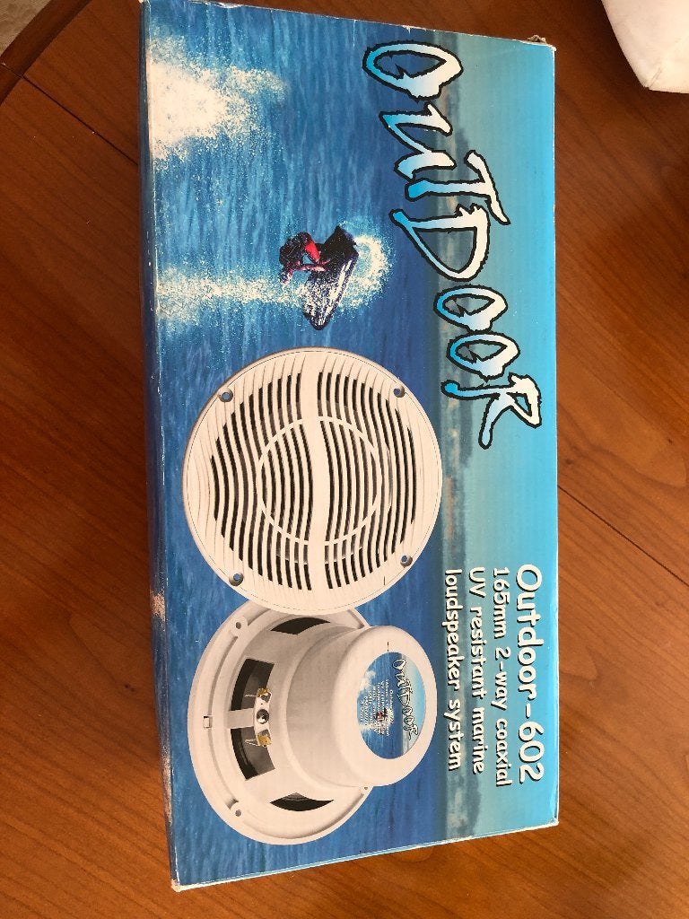 boot boxen totaal 180 watt, Watersport en Boten, Ophalen of Verzenden, Nieuw, Motor en Techniek, Motorboot