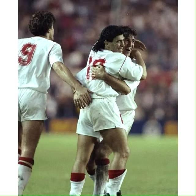 Shirt Sevilla Maradonna., Groter dan maat XL, Verzenden, Nieuw, Shirt