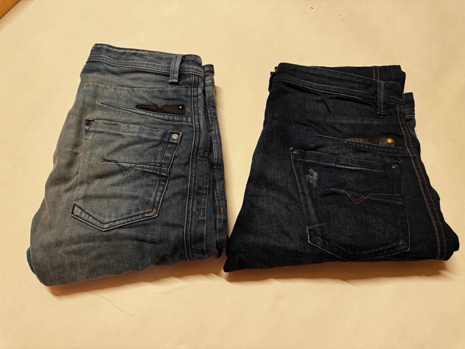 2x Diesel Darron jeans – Nieuw., Kleding | Heren, Ophalen of Verzenden, Nieuw, Blauw, W32 (confectie 46) of kleiner