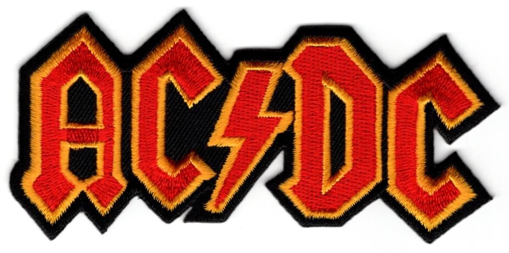 ACDC stoffen Opstrijk patch embleem #1, Verzenden, Nieuw, Kleding