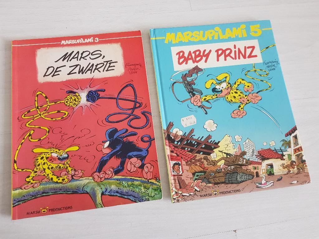 Marsupilami (Krokomootje), Boeken, Meerdere stripboeken, Ophalen of Verzenden, Gelezen, André Franquin