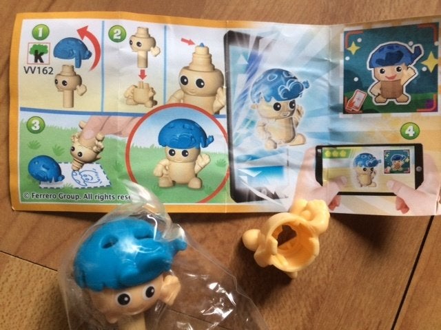 tekenfiguur VV162 uit ferrero surprise eieren, Verzamelen, Ophalen of Verzenden, Zo goed als nieuw