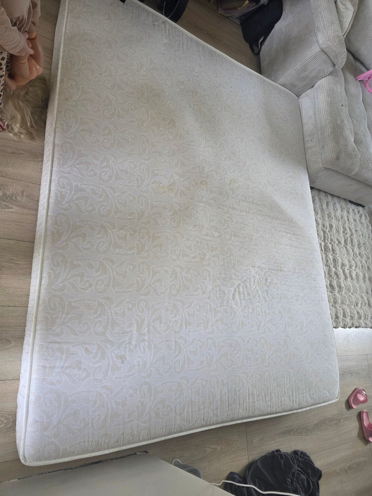 Matras 160x200 - Opfrisbeurt nodig, Ophalen, Gebruikt, Tweepersoons, Matras