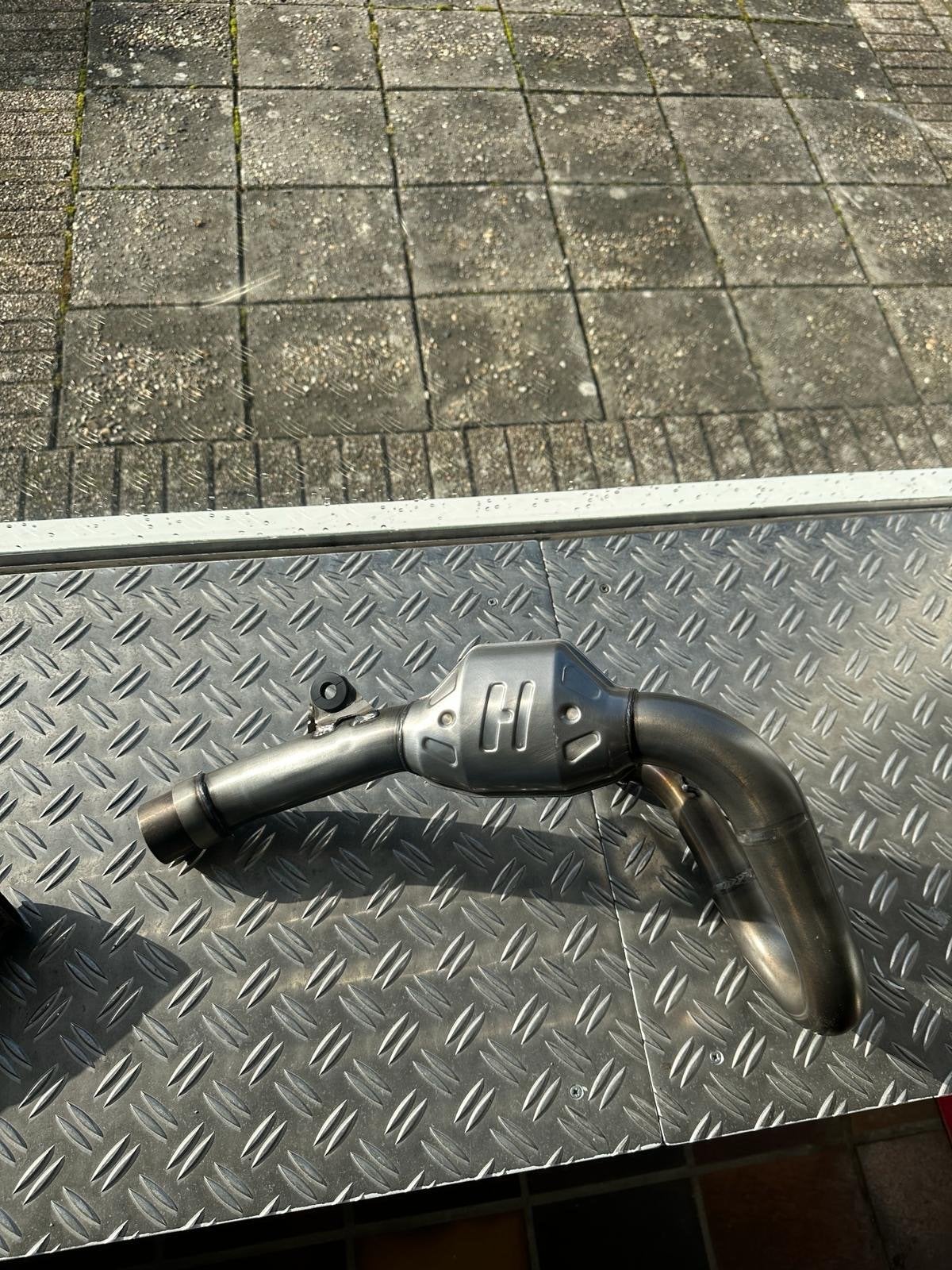HGS uitlaat KTM SXF250 (vanaf 2023) - Nette staat, Motoren, Ophalen of Verzenden, Gebruikt