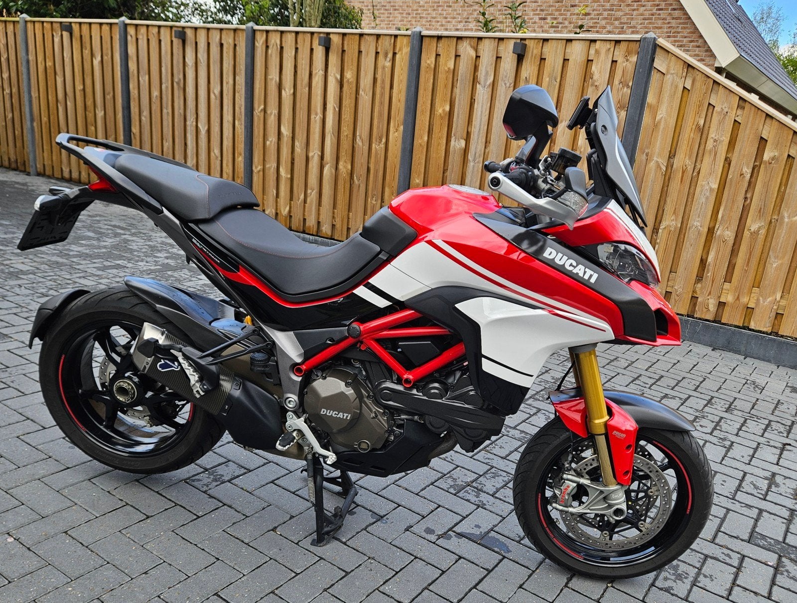 Ducati Multistrada 1200 Pikes Peak 2016 lage km stand, 2 cilinders, Motorrijbewijs A, Particulier, Meer dan 35 kW