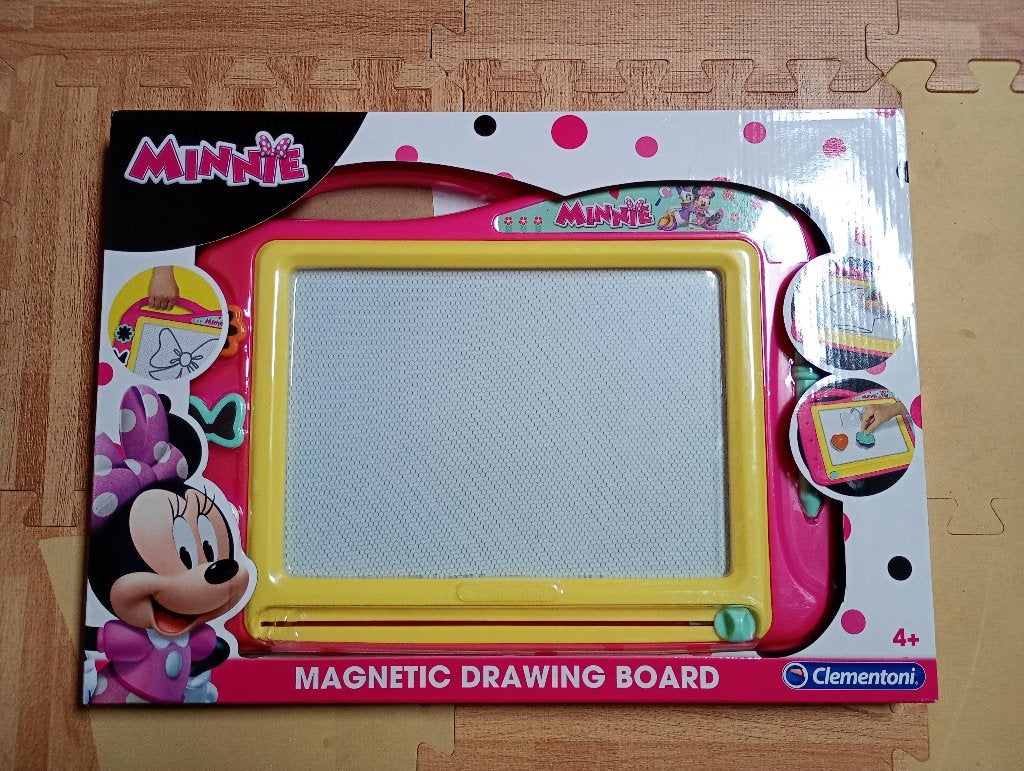 Clementoni Magnetisch Tekenbord Minnie Mouse, Ophalen of Verzenden, Zo goed als nieuw
