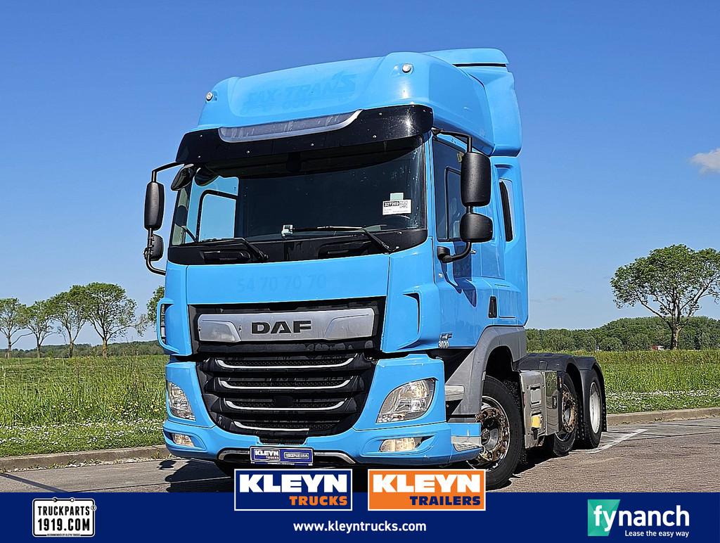 DAF CF 450 6x2 ftg spacecab, Automaat, Stoelverwarming, Euro 6, Blauw