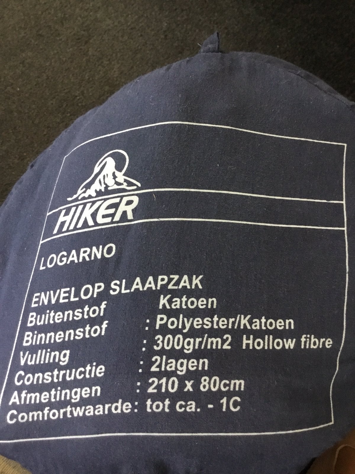 Katoenen Slaapzak - Hiker, Ophalen of Verzenden, Gebruikt