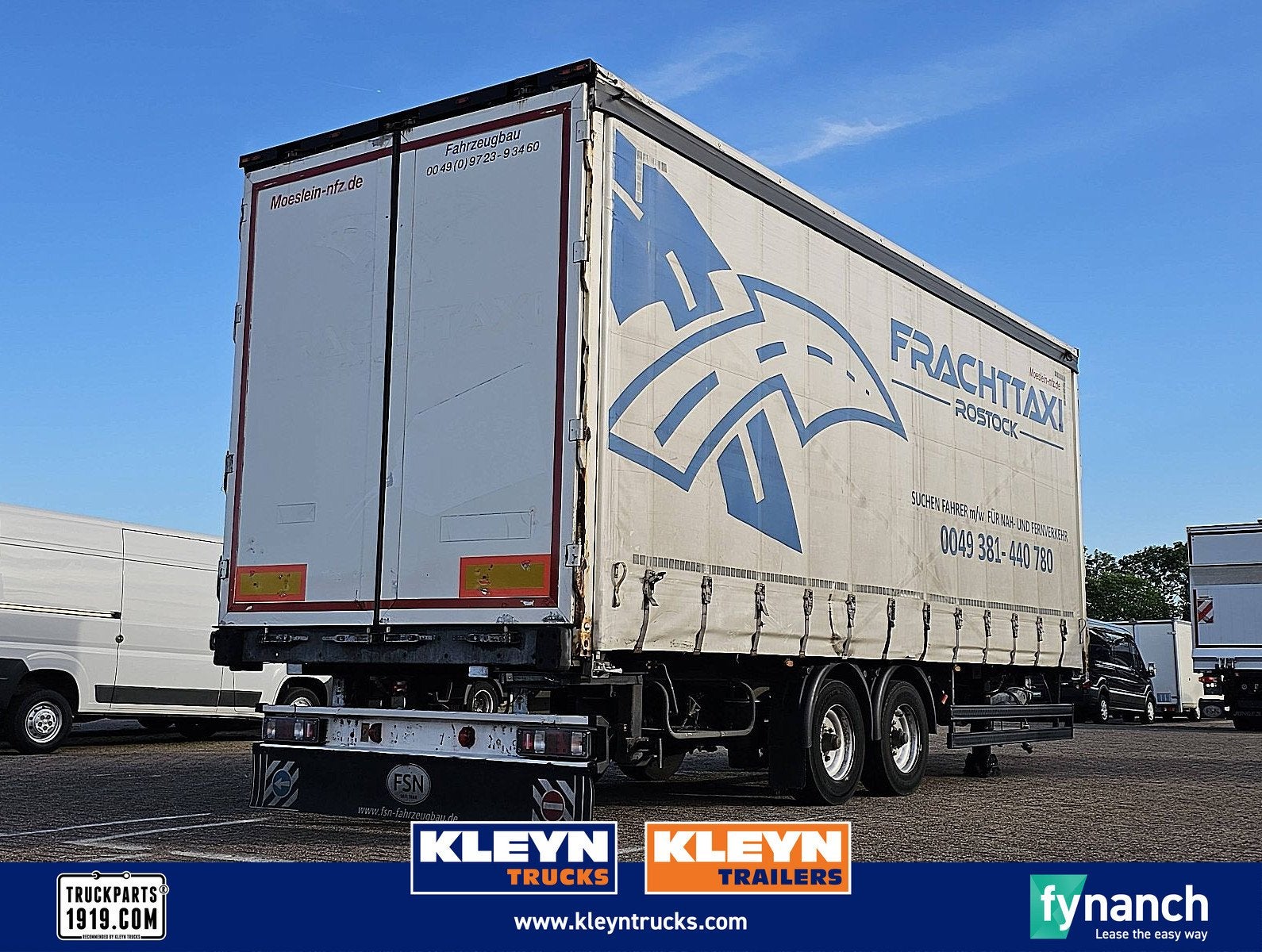 MOESLEIN TPW 105 SCHWEBHEIM, Auto diversen, Aanhangers en Bagagewagens, Gebruikt