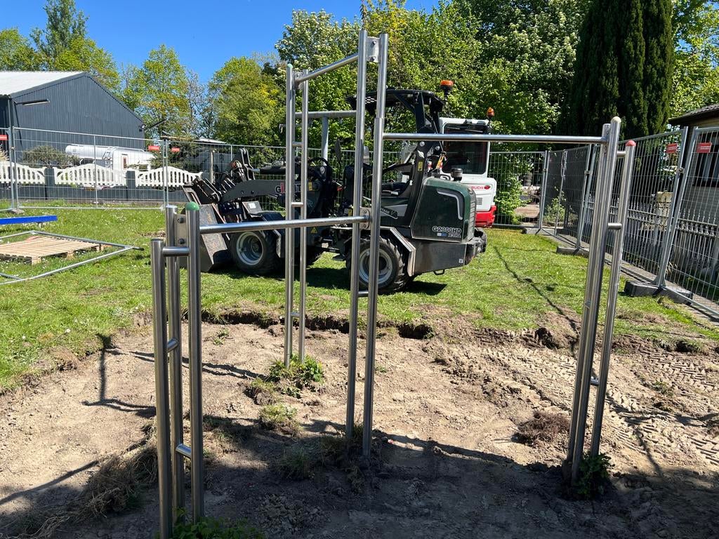 Duikelrek met 3 RVS duikelstangen - Prima staat, Auto diversen, Autogereedschap, Gebruikt, Ophalen