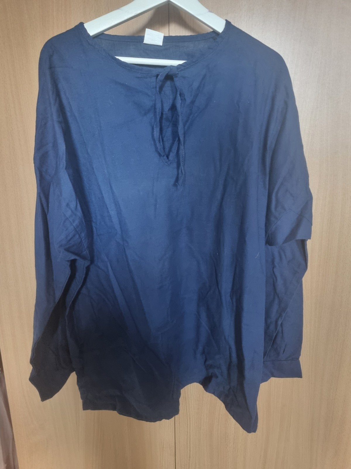 Donkerblauwe boerenkiel, Ophalen of Verzenden, Gedragen, Blauw