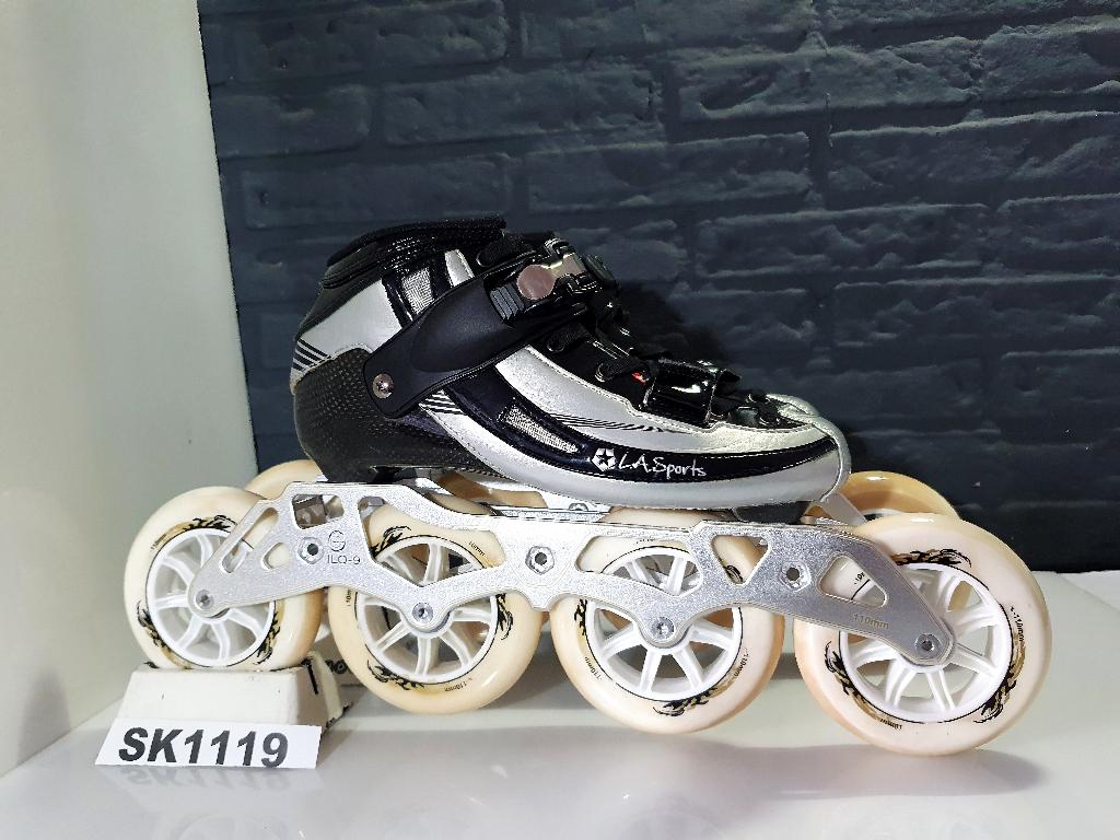 LA Sports Pro Skeelers Skates 4x110 110mm Wielen Maat 38, Overige merken, Verzenden, Nieuw, Kinderen