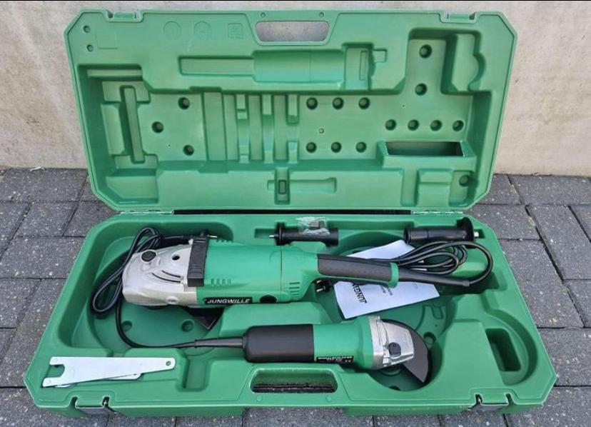 Nieuwe jungwille slijpmachine haakse slijptol set 2 stuks, Ophalen, Nieuw, 1000 watt of meer, Haakse handslijpmachine