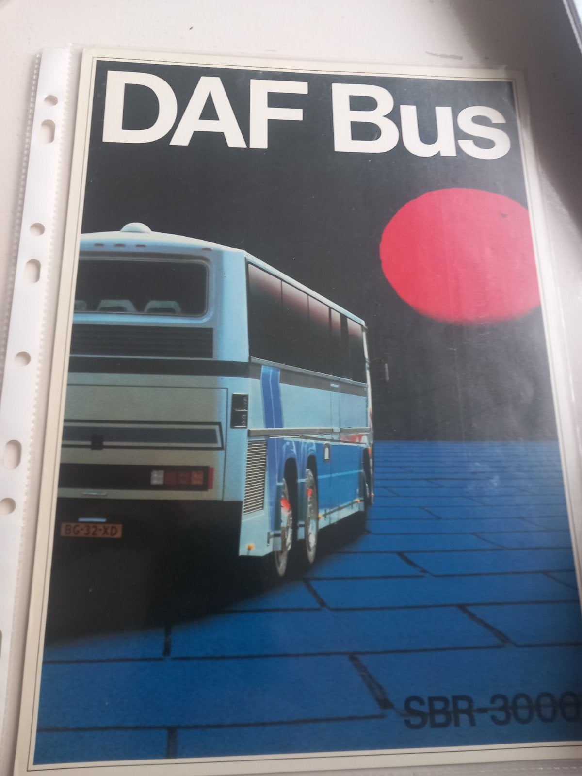 Daf bus folders en bladen, Ophalen of Verzenden, Zo goed als nieuw, Overige merken