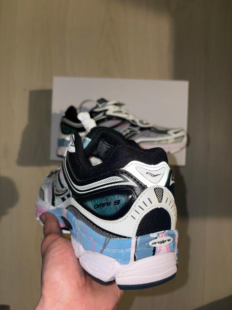 Saucony X Schaub Callen Omni 9 Sneakers Maat 44, Ophalen of Verzenden, Zo goed als nieuw, Overige kleuren, Sneakers of Gympen