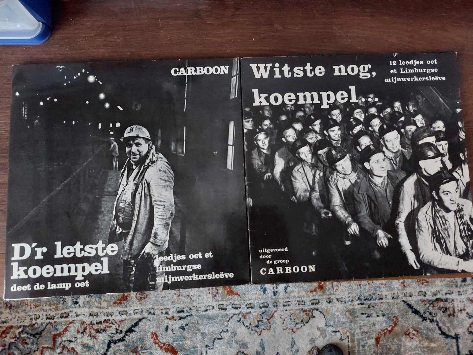Carboon - D'r Letste Koempel / Witste Nog, Koempel, Cd's en Dvd's, Gebruikt, Ophalen of Verzenden, 12 inch, Dubbel-LP