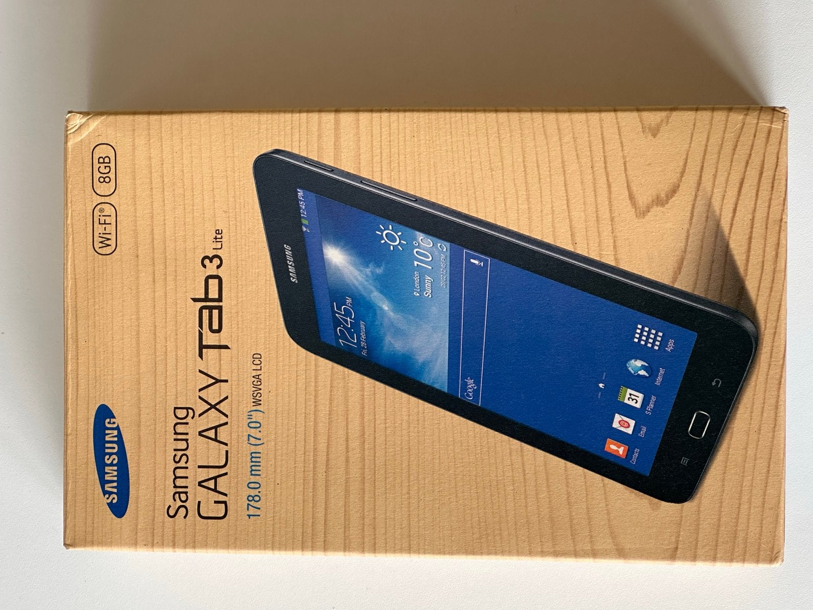 Samsung Galaxy Tab 3 Lite SM-T110 Wi-Fi 8GB Ebony Black, Computers en Software, Gebruikt, Ophalen of Verzenden, Wi-Fi, Uitbreidbaar geheugen