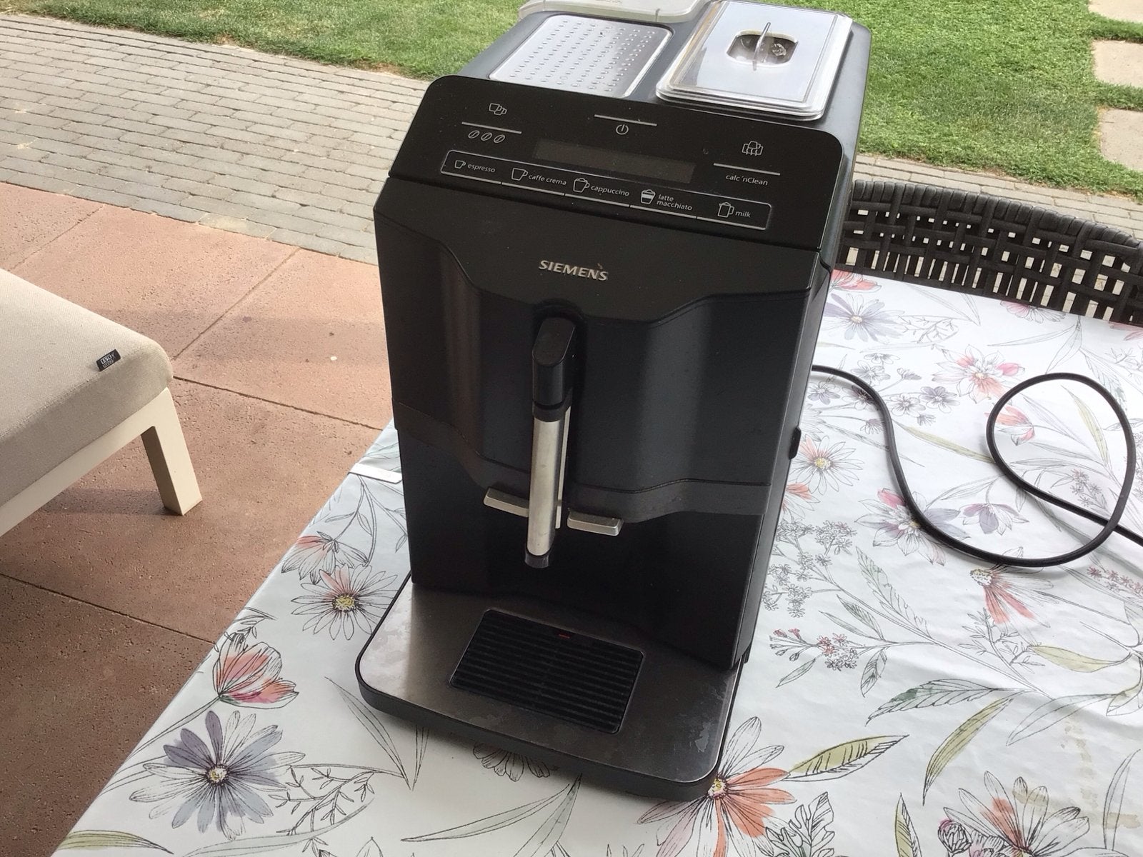 Goed werkende Siemens bonen koffiemachine, Ophalen, Gebruikt, Koffiemachine, Koffiebonen