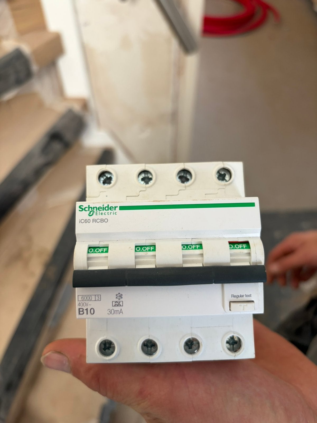 Schneider B10 aardlekautomaat, Ophalen, Zo goed als nieuw, Overige typen