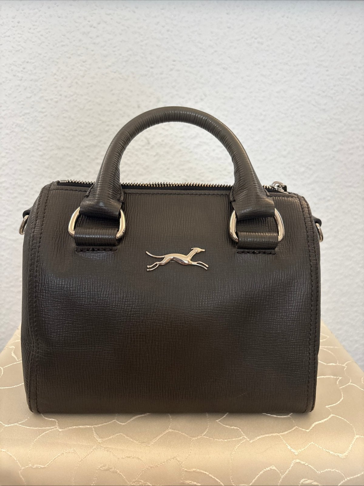 Bimba lola tas leer speedy model, Ophalen of Verzenden, Zo goed als nieuw, Grijs, Schoudertasje