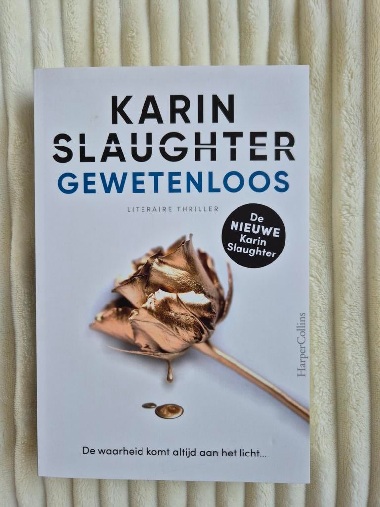 Karin Slaughter - Gewetenloos (Literaire Thriller), Boeken, Ophalen of Verzenden, Zo goed als nieuw, Karin Slaughter, Nederland