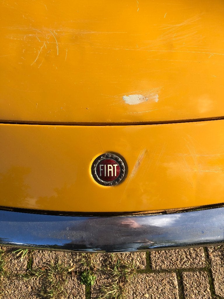 Fiat 850 0.9 Spider US 1970 Geel, foto 10