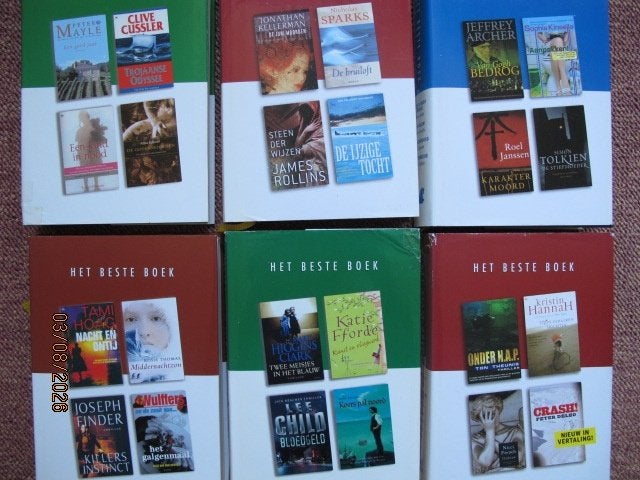 reader's digest - het beste boek - nr's 241 t/m 246, Ophalen of Verzenden, Zo goed als nieuw, Diverse auteurs