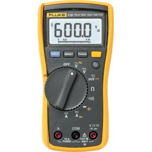 Multimeter 115 600V 10A FLUKE-115 EUR, Verzenden, Nieuw