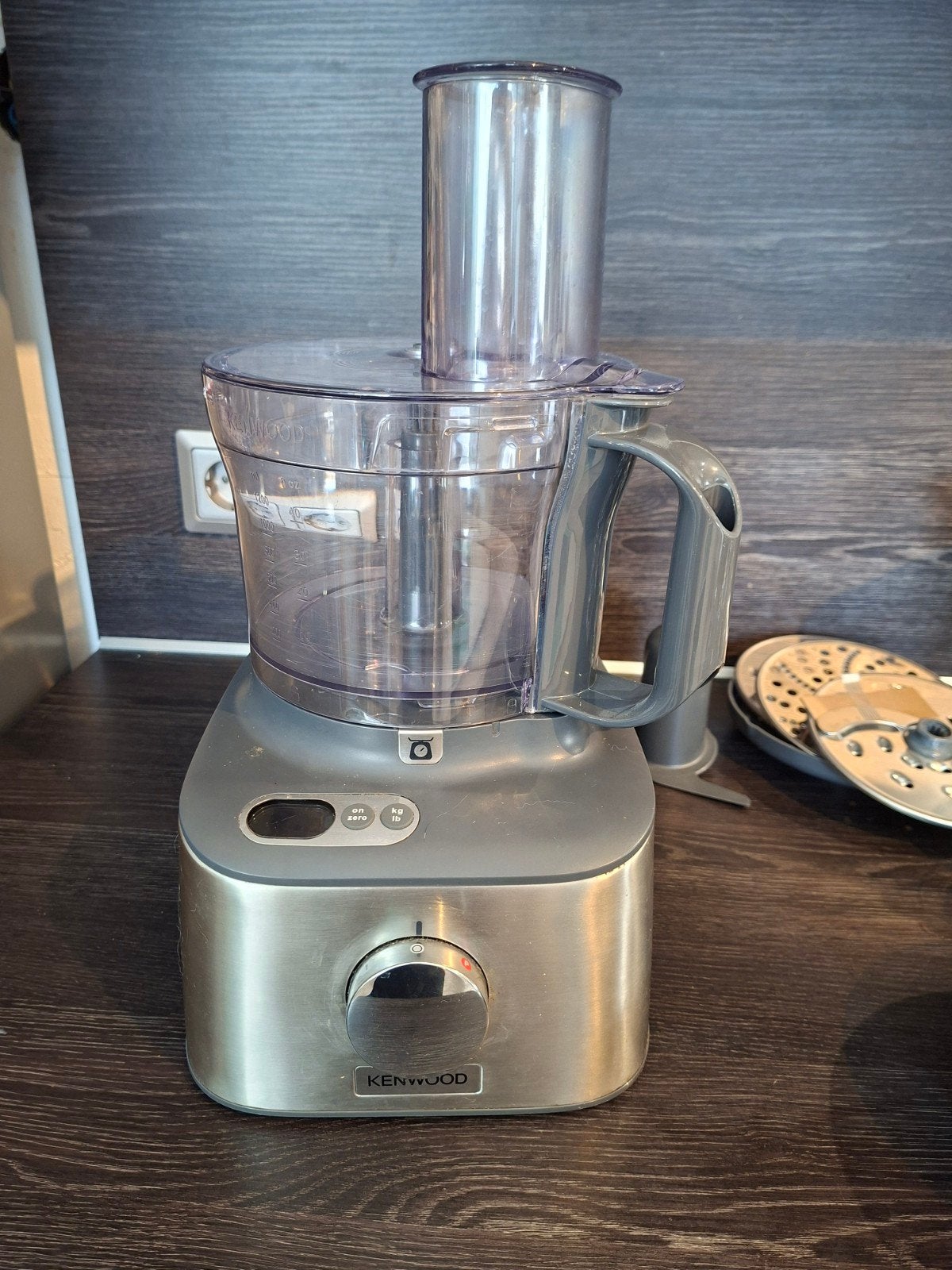 Kenwood FDM31 Foodprocessor - Zo goed als nieuw, Witgoed en Apparatuur, Keukenmixers, 3 snelheden of meer, Ophalen of Verzenden