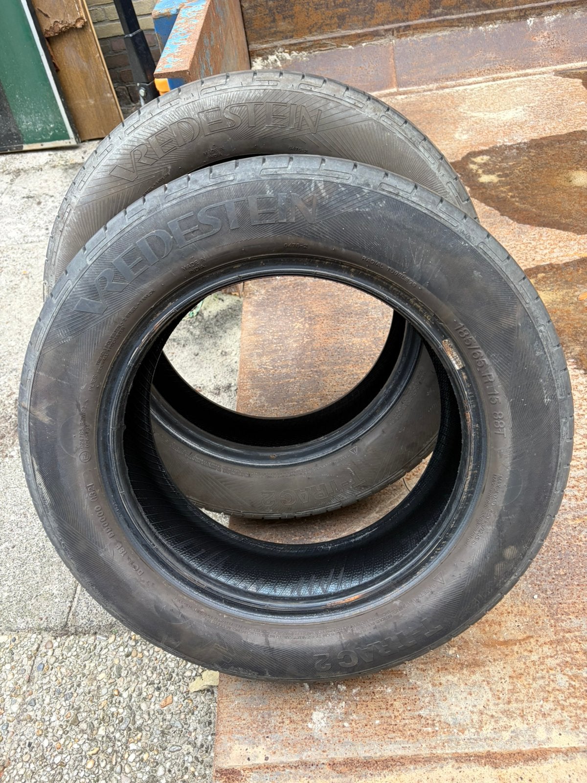 Zomerbanden vredestein 185/65 R15, Ophalen, Zo goed als nieuw