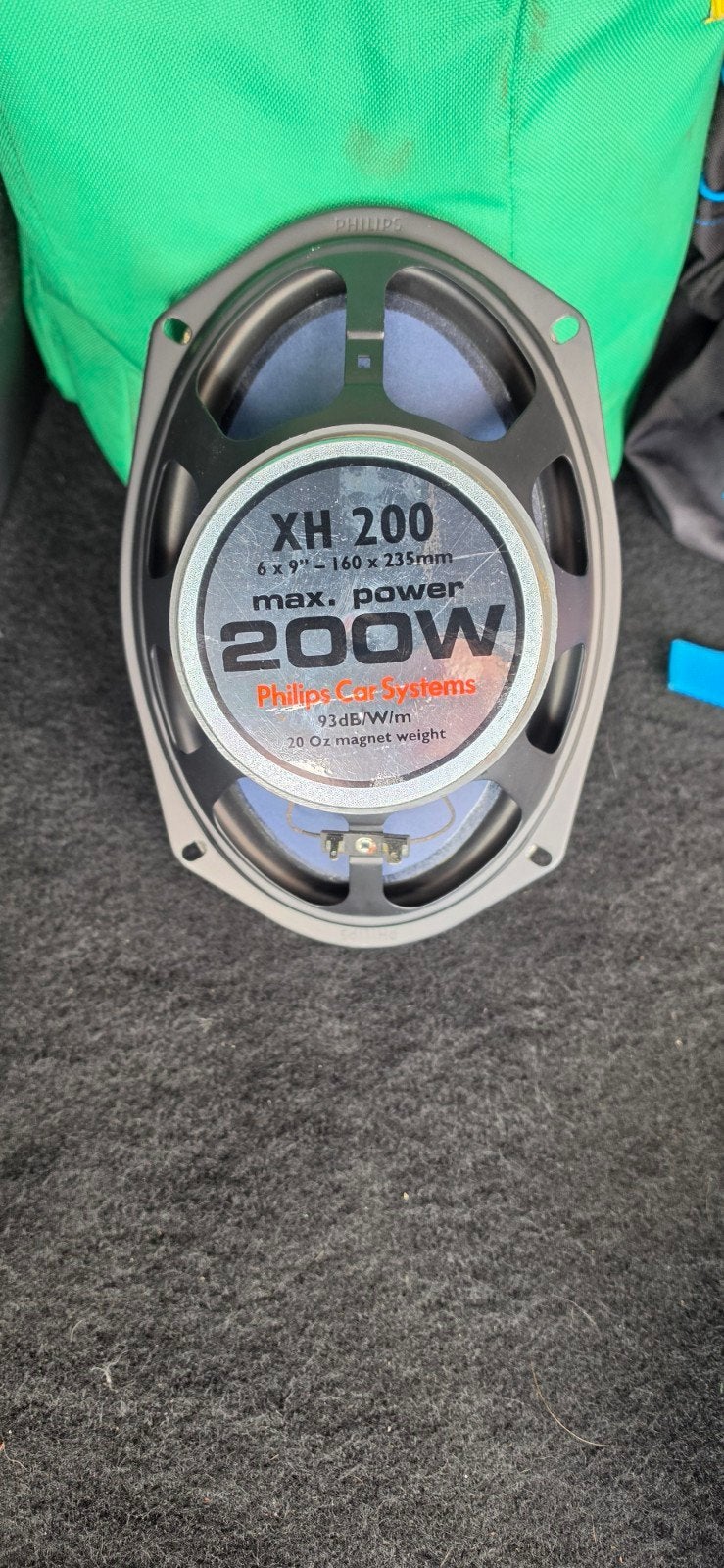 Philips XH 200 Car Audio Speakers - 200W Max Power, Ophalen of Verzenden, Gebruikt