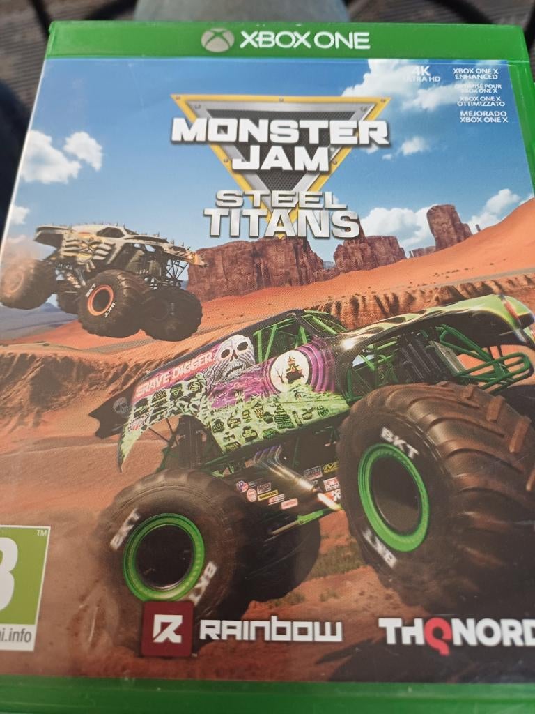 Monster Jam Steel Titans - Xbox One, Spelcomputers en Games, Games | Sony PlayStation 4, 1 speler, Racen en Vliegen, Ophalen of Verzenden