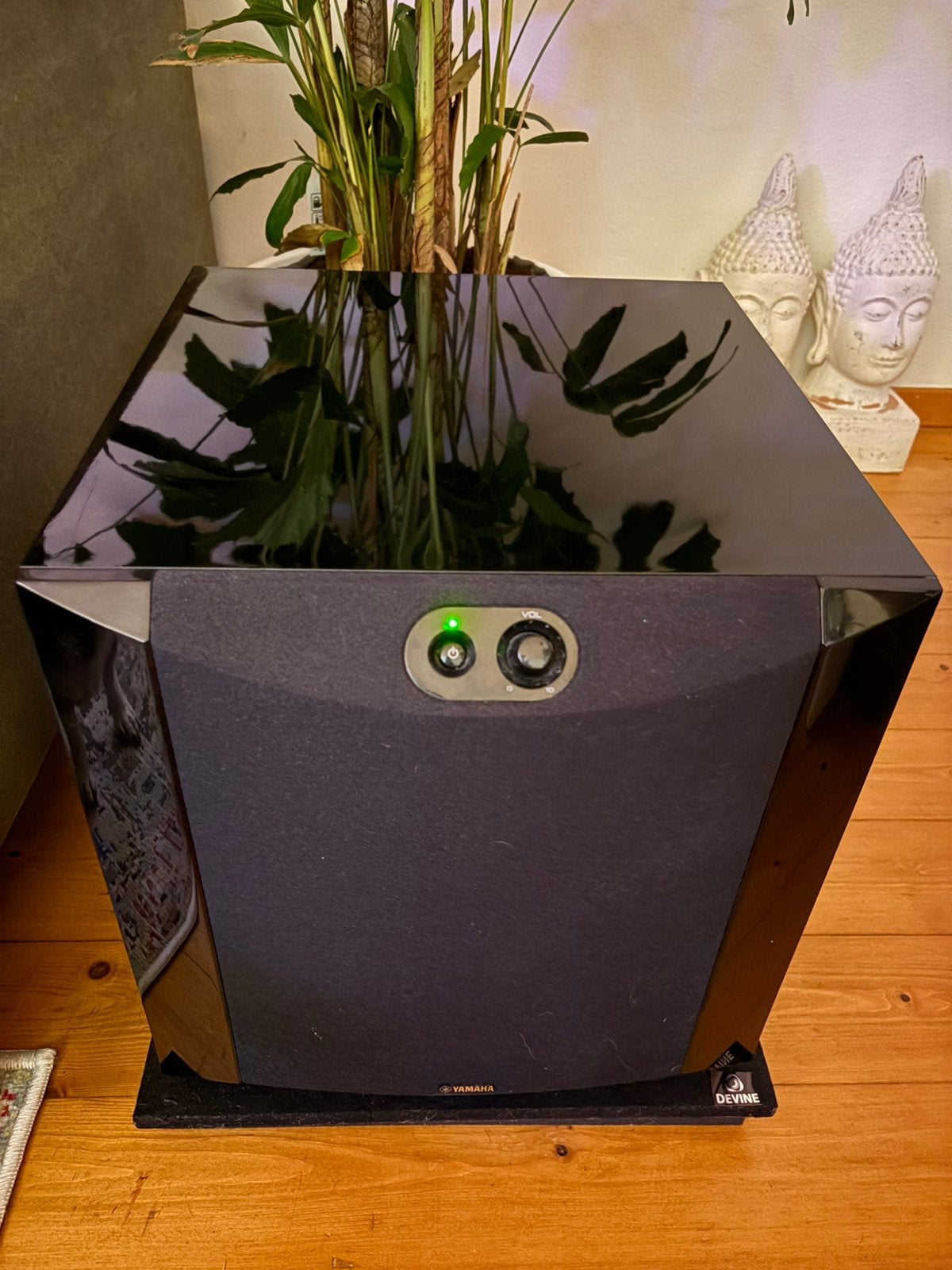 Yamaha NS-SW300 subwoofer 250W Devine sub pad en sub kabel, Audio, Tv en Foto, Luidsprekers, Subwoofer, Yamaha, Inclusief standaarden