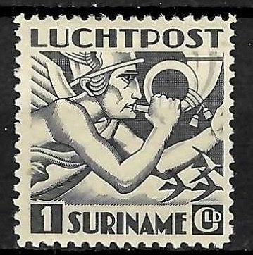 Suriname luchtpost 22 ongebruikt 2e keus, Verzenden