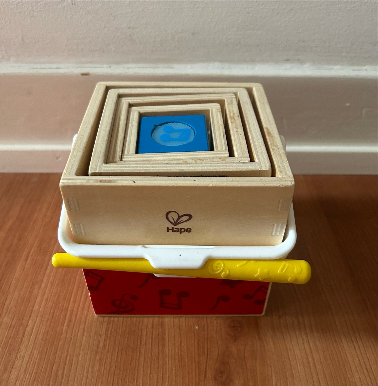 Hape Muziekset voor kinderen - Educatief speelgoed, Ophalen of Verzenden, Gebruikt, Overige typen, Met geluid