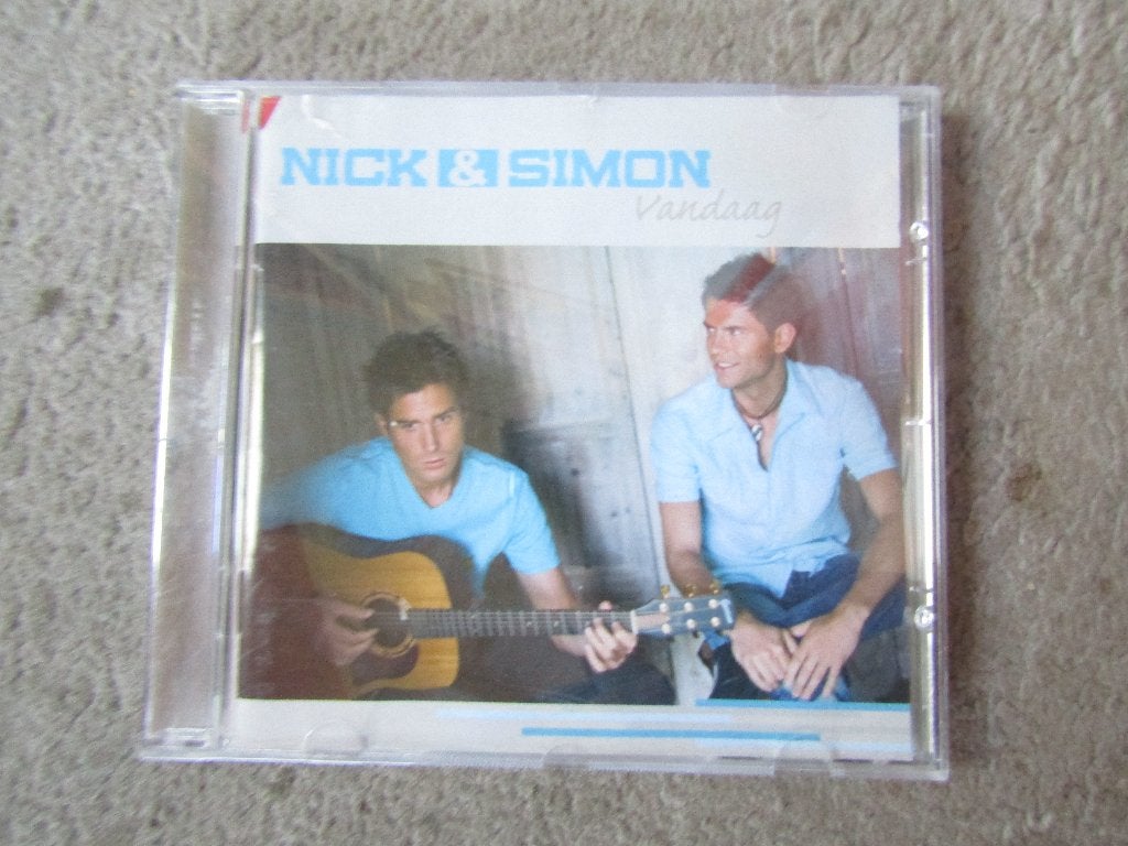 CD: Nick & Simon - Vandaag, Gebruikt, Ophalen of Verzenden, Levenslied of Smartlap, Album