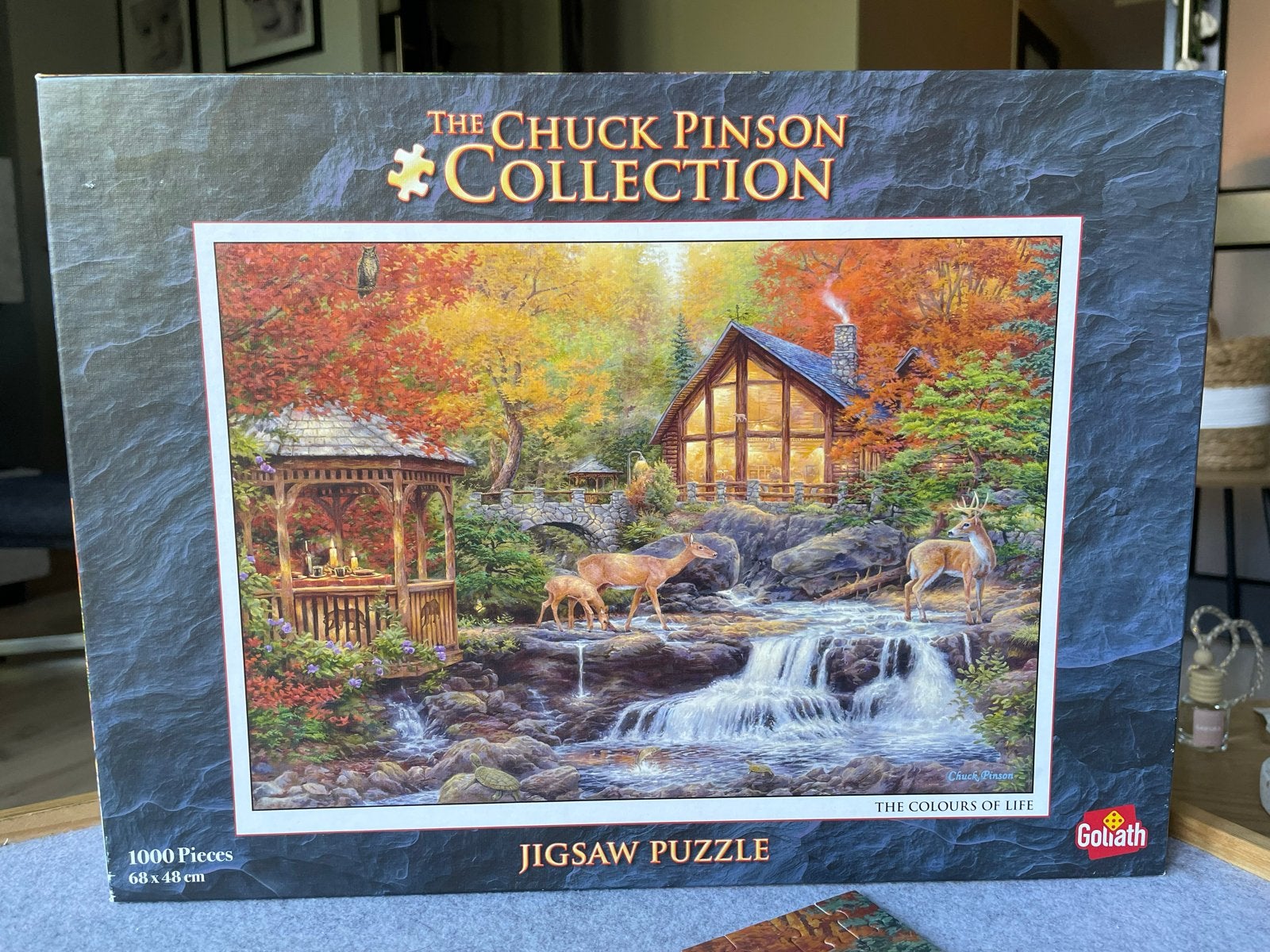 Goliath Jigsaw Puzzel 1000 stukjes - The Chuck Pinson Collec, Hobby en Vrije tijd, Denksport en Puzzels, Ophalen of Verzenden