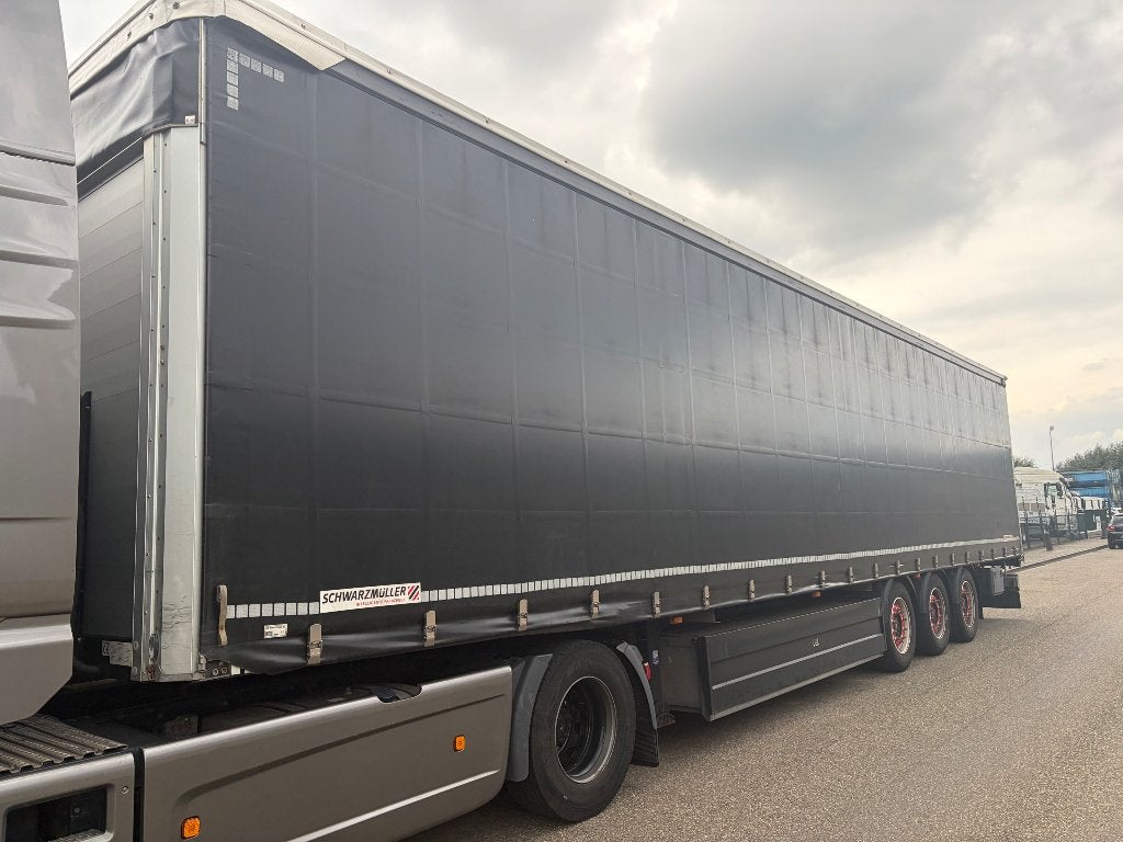 SCHWARZMULLER   3 -  ASSIGE SCHUIFZEIL OPLEGGER,   TOP!, Auto's, Bedrijf, Aanhangers en Opleggers, Te koop