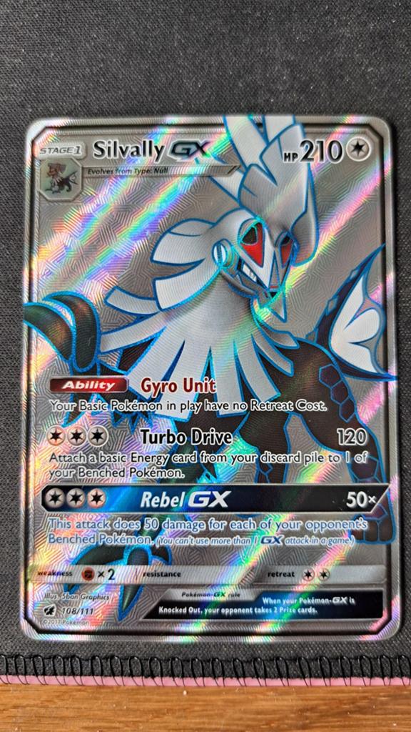 Silvally GX Crimson Invasion CIN 108 Pokémon, Verzenden, Nieuw, Losse kaart, Foil