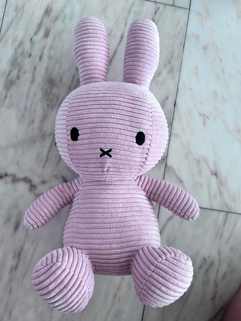Nijntje knuffel Dick Bruna roze z.g.a.n., Ophalen, Zo goed als nieuw