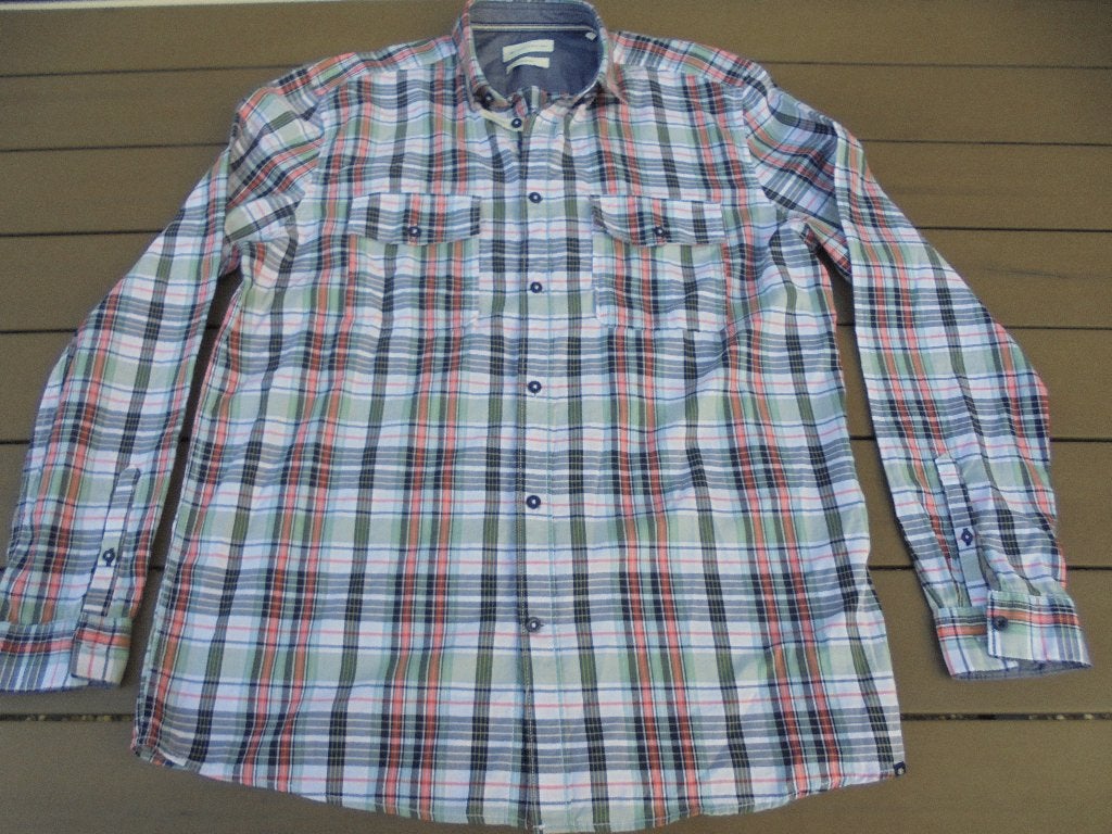 Ruiten overhemd Tom Tailor, Kleding | Heren, Overige kleuren, Nieuw, Tom Tailor, Ophalen of Verzenden