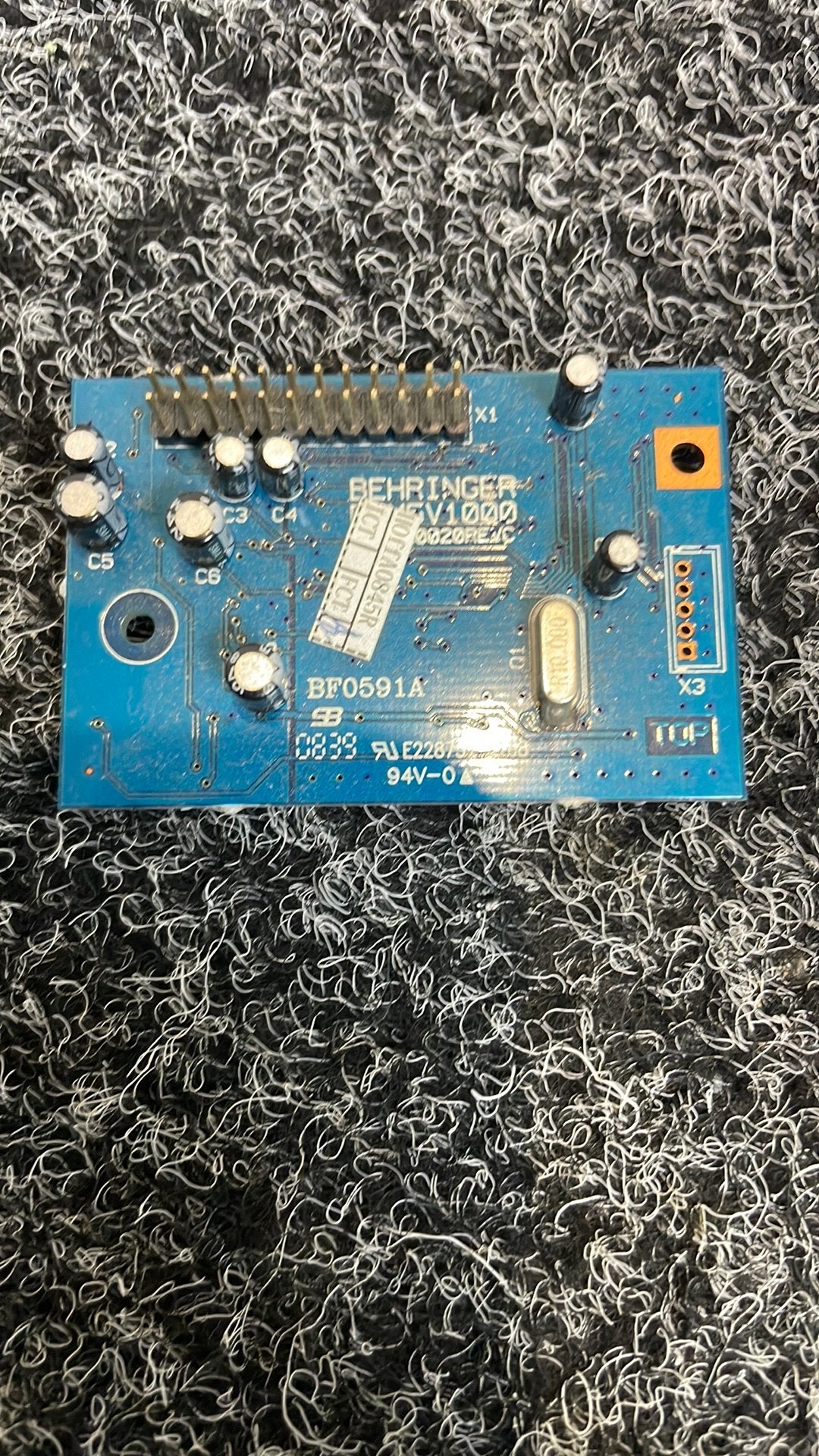 Effecten module Behringer mengtafel, Ophalen, Zo goed als nieuw