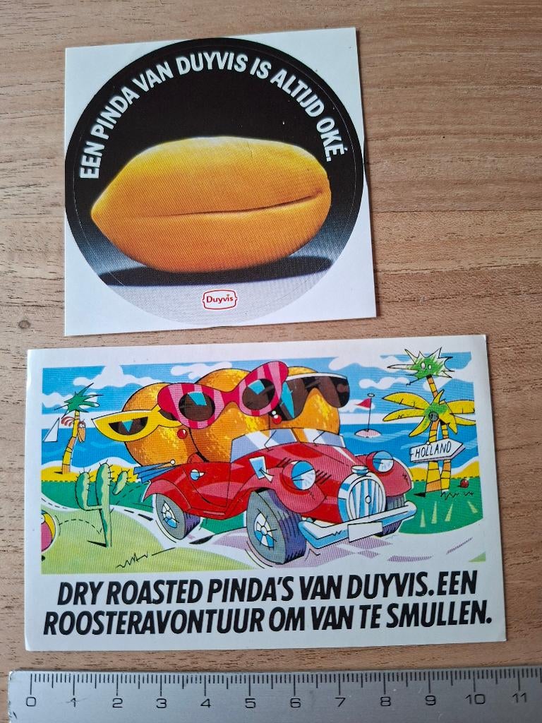 Stickers Duyvis, Verzamelen, Ophalen of Verzenden, Zo goed als nieuw, Merk