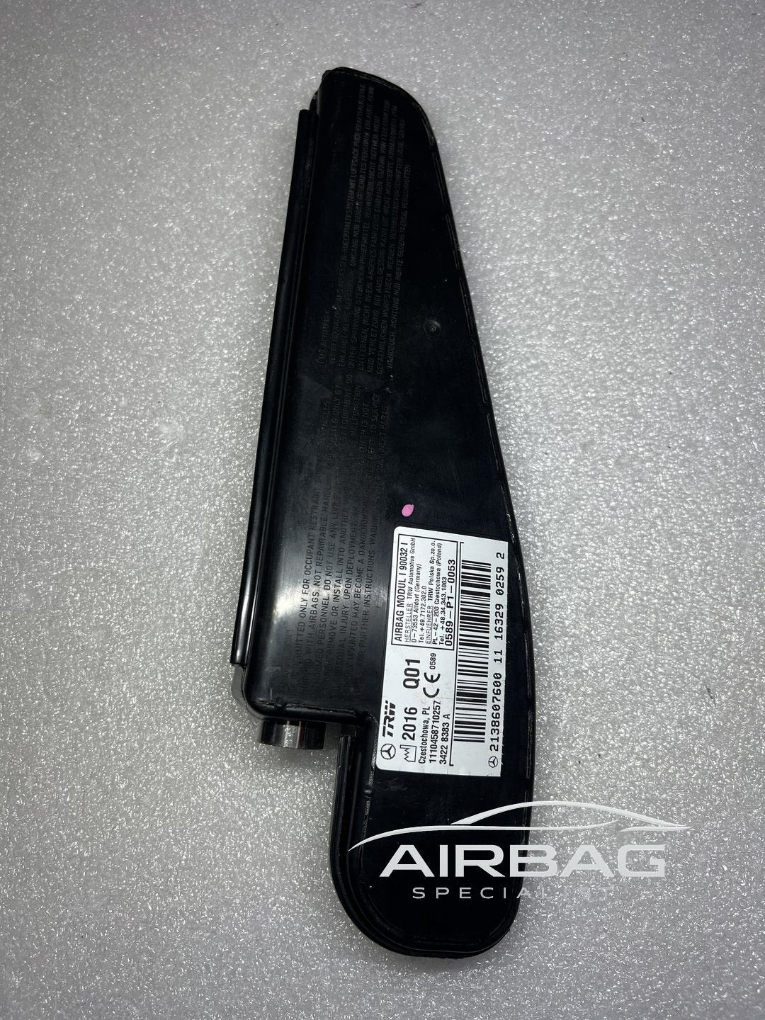 Mercedes W213 E-klasse  stoel zetel seat airbag rechts right, Gebruikt, -, -, Ophalen of Verzenden