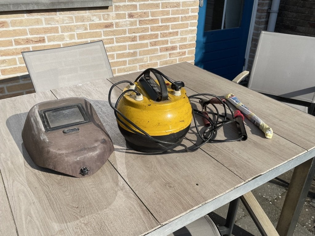 Elektrisch las apparaat, Ophalen, Gebruikt, Minder dan 150 ampère, Elektroden