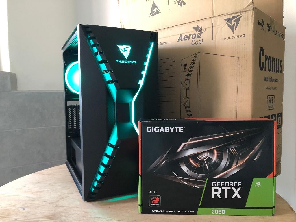 PC nieuw in doos - RTX2060 - core i7 - 16GB - 1.2Tb - Win 11, Computers en Software, Videokaarten, PCI-Express 3, Ophalen of Verzenden
