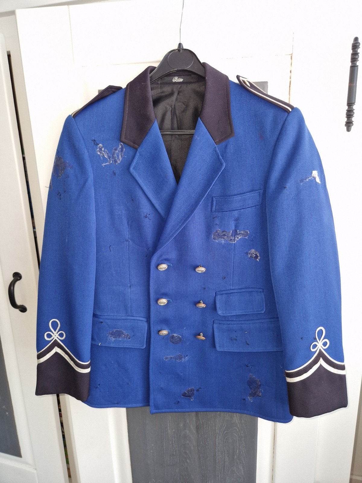 Jasje carnaval / carnavalsjasje XS/S, Ophalen of Verzenden, Maat 46 (S) of kleiner, Blauw