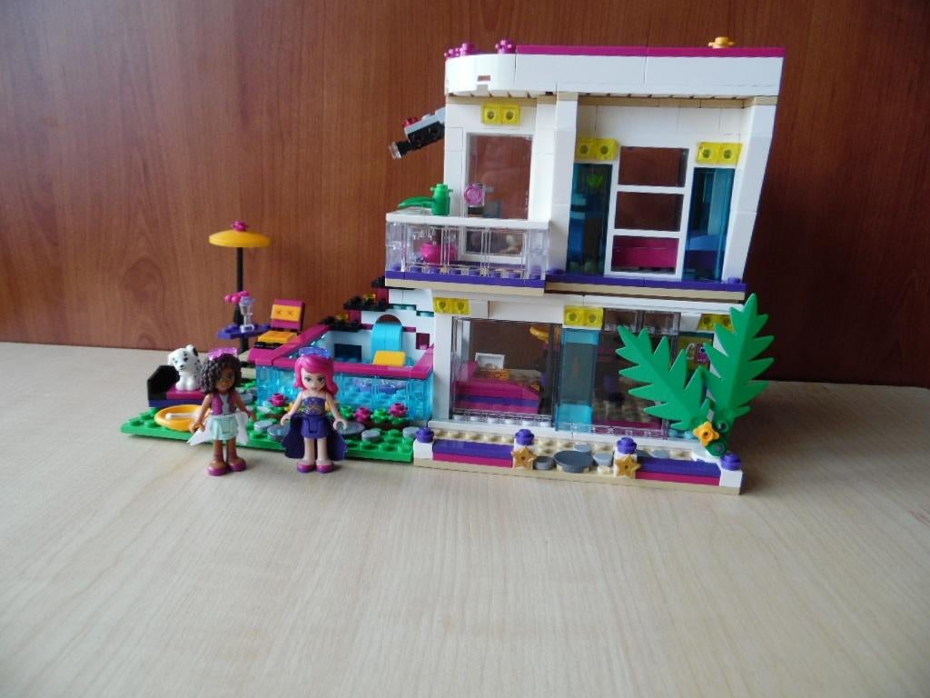 Lego Friends 41135 Livi's Popsterrenhuis, Compleet, Lego, Friends, Ophalen of Verzenden